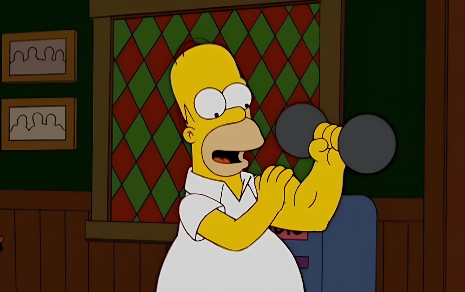 Кадр из мультсериала про спорт