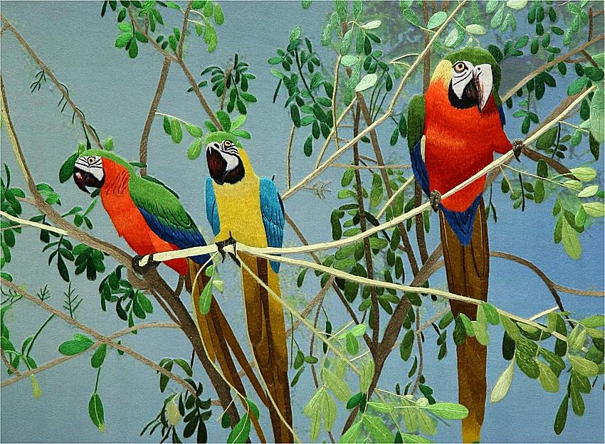 Вышивка шелком по шелку - жемчужина восточного искусства Вышивка шелком по шелку - жемчужина восточного искусства вышивка