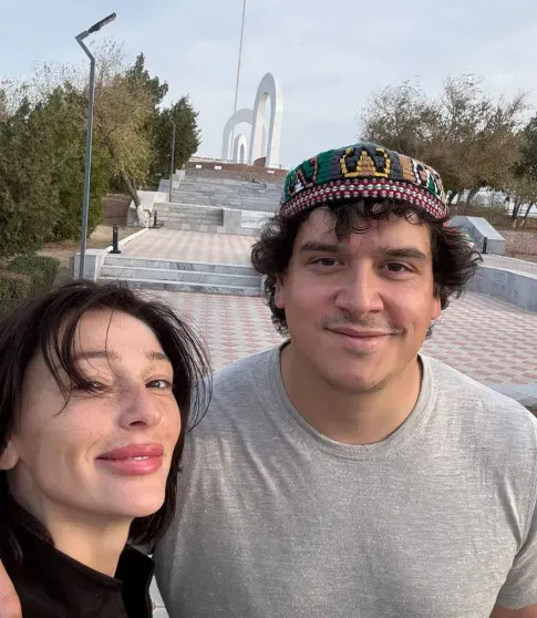 Настя Ивлеева и Филипп Бегак