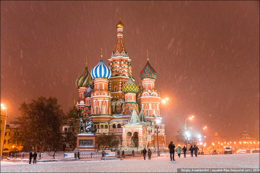 Зимняя сказка в Москве