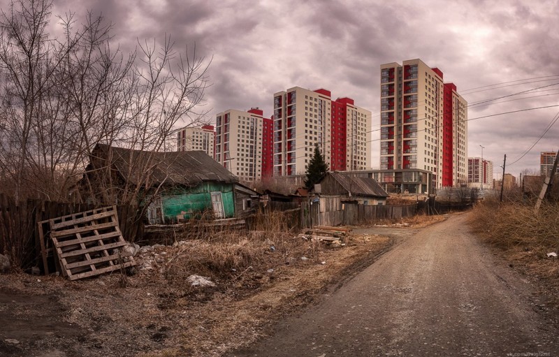Старое и новое: городские контрасты на просторах бывшего СССР город, контраст, эстетика