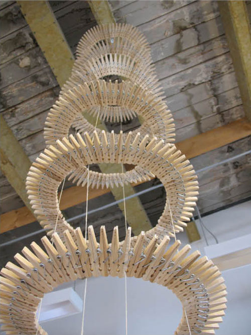 Идеи декора из прищепок из прищепок