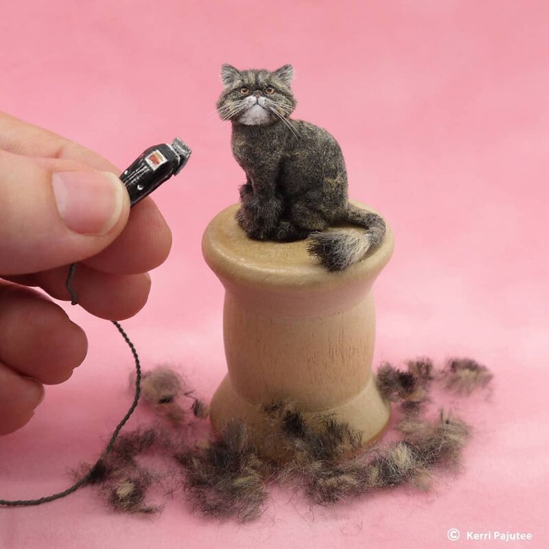 Как живые: Невероятные миниатюрные скульптуры Керри Паюти