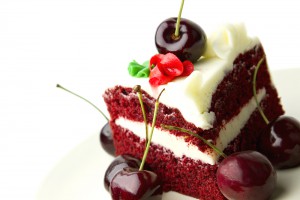 Торт Красный бархат на День Валентина