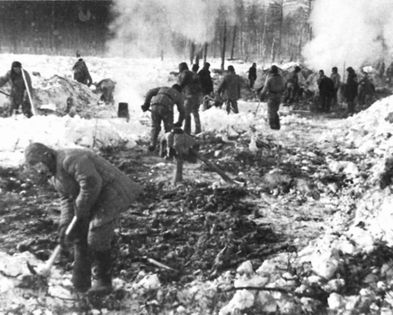 Как заключенные БАМ при Сталине строили