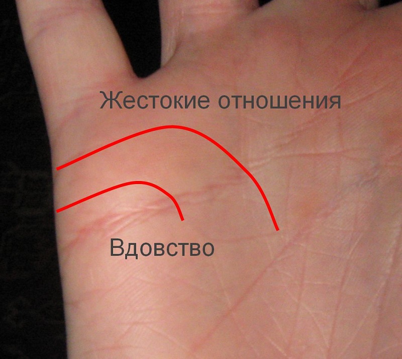 линия брака