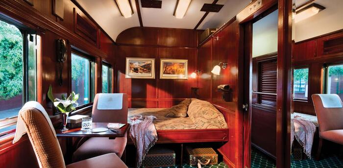 В поезде Rovos Rail имеется 36 купе/ Фото: abercrombiekent.co.uk
