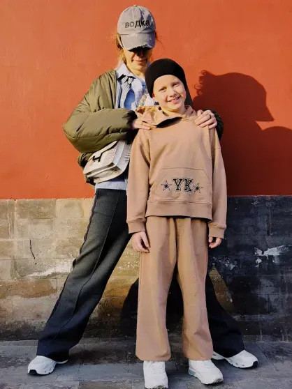 Ксения Собчак с сыном