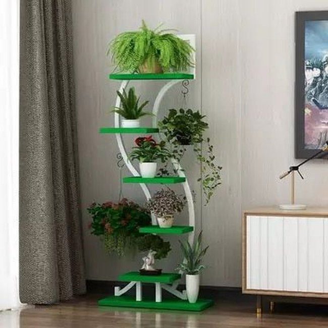Идеи полок для цветов идеи,интерьер,полки для цветов