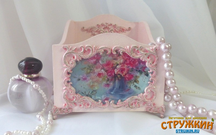 Хотите себе такую миленькую вещицу в стиле рококо? Мастер-класс декупаж,домашний очаг,,поделки,рукоделие,своими руками