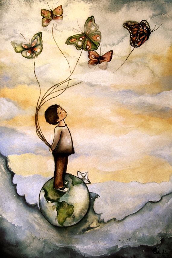 my little prince art print 7 x 10 by PrintIllustrations on Etsy, $20.00