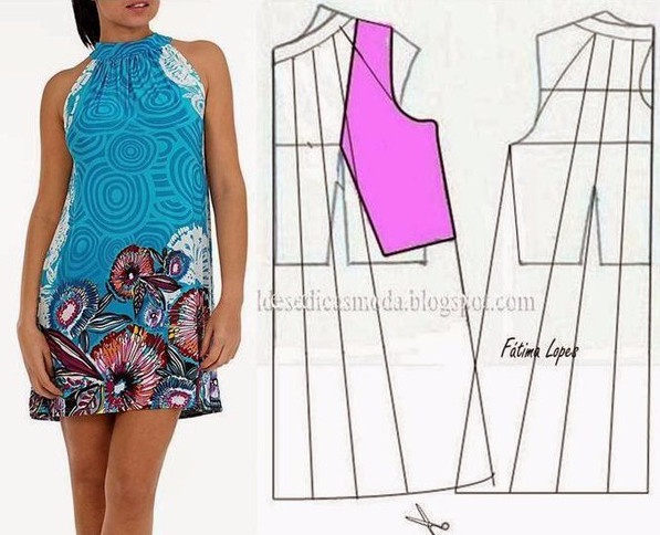 Летние платья и сарафаны с простыми выкройками Летние платья и сарафаны с простыми выкройками