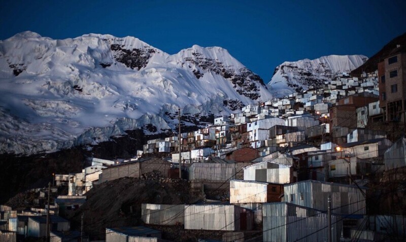 На пороге неба: как живут в самом высокогорном городе мира горы,Ла-Ринконада,Перу