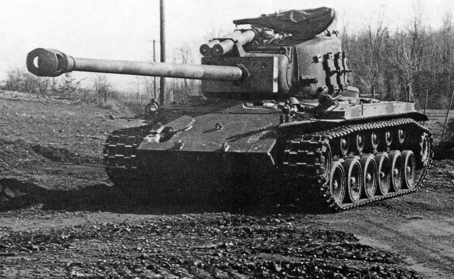 ​Heavy Tank T26E4, единственный американский тяжёлый танк, попавший на фронт - Финиш со знаком вопроса | Warspot.ru