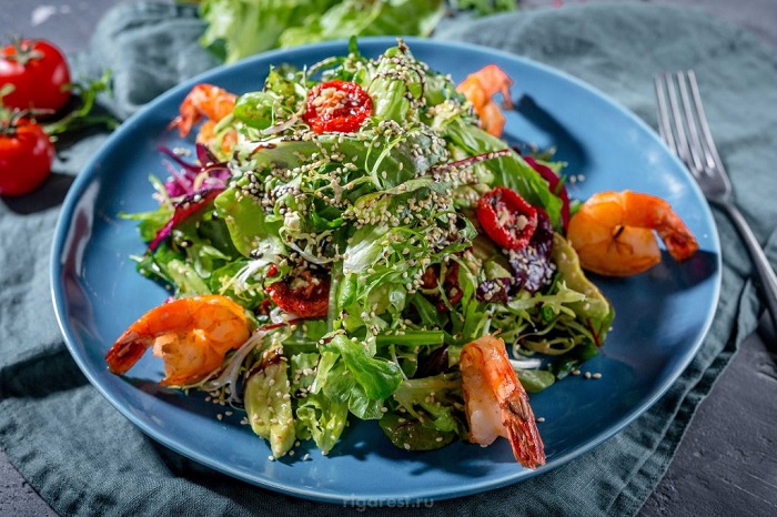 Уместными в салате должны быть даже зерна. / Фото: pulsarvideo.ru Уместными в салате должны быть даже зерна. / Фото: pulsarvideo.ru