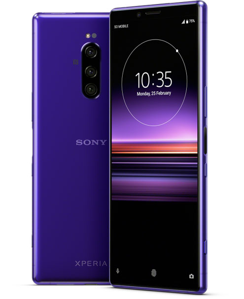 Новый смартфон Sony Xperia 1 появился на официальном рендере