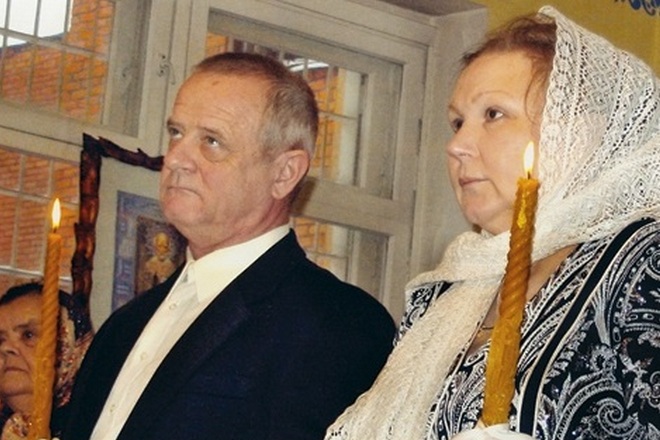 Владимир Квачков и его жена Надежда Михайловна