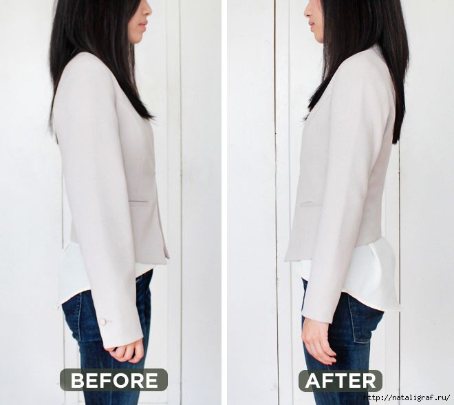 Уж если переделывать одежду, то правильно