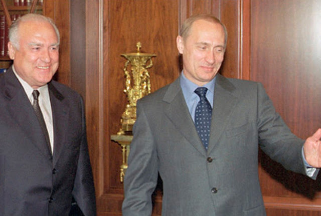 Черномырдин с Путиным