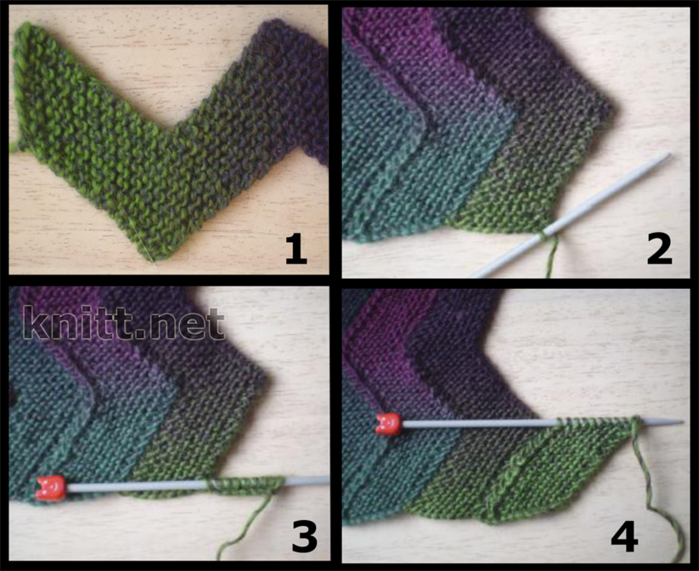 Метод набора полосок: мастер-класс по вязанию вязание