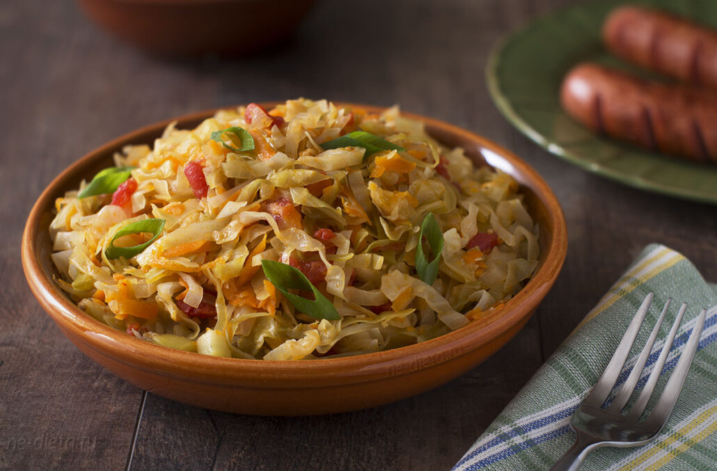 Овощное рагу с кабачками в мультиварке