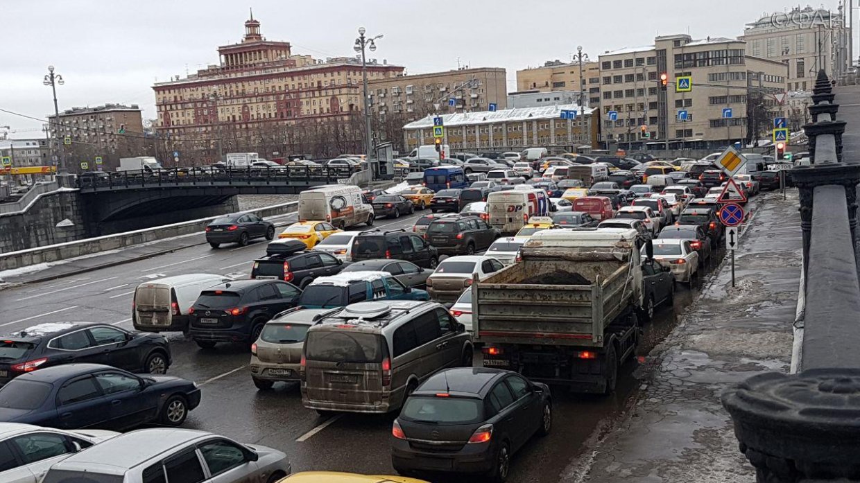 Пробки в москве сейчас