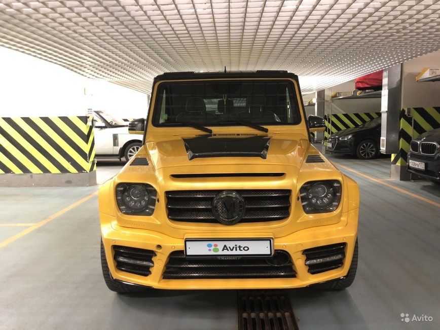 В Москве продают уникальный Mansory Gronos с карбоновым кузовом на базе G63 AMG Марки и модели,тюнинг