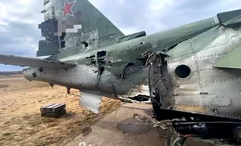 Минобороны показало штурмовик Су-25, выдержавший попадание «Стингера» Техно