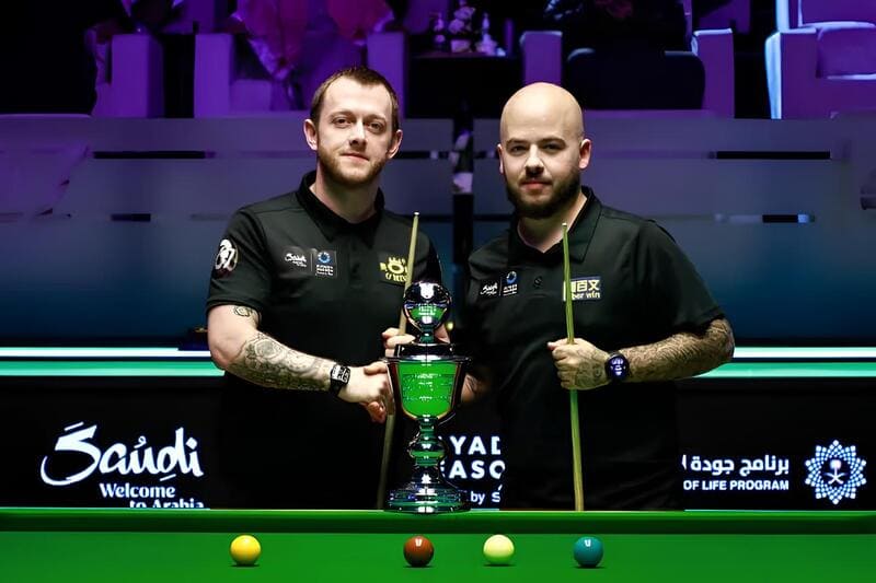 Марк Аллен победил Луку Бреселя и выиграл прошлогодний Riyadh Season Snooker Championship (фото: metrouk)