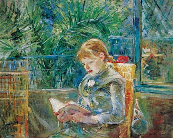 Берта Моризо «Чтение», 1888