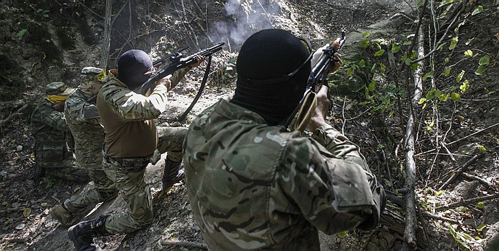 Группа украинских диверсантов уничтожена на подступах к Донецку