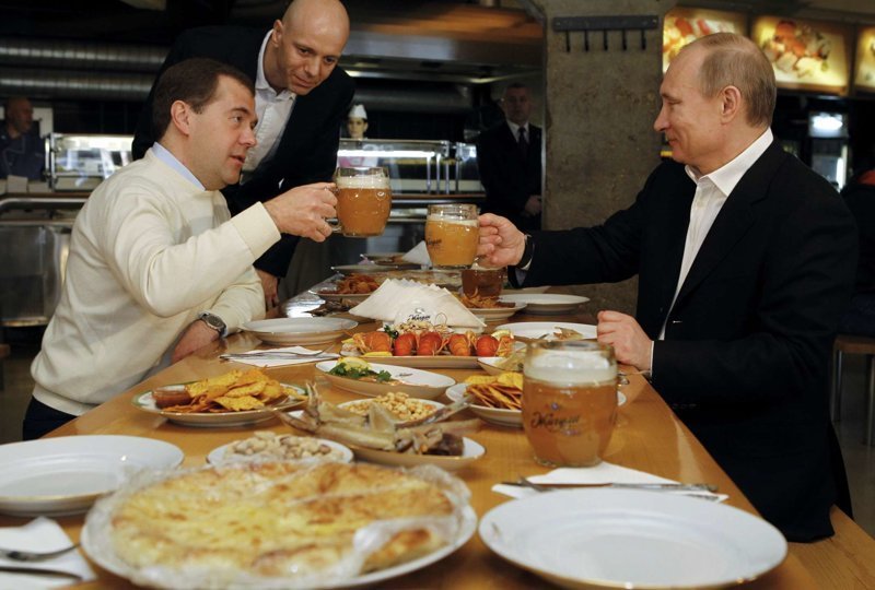 3. еда глав государств, президенты, россия, ужин с президентом, фото