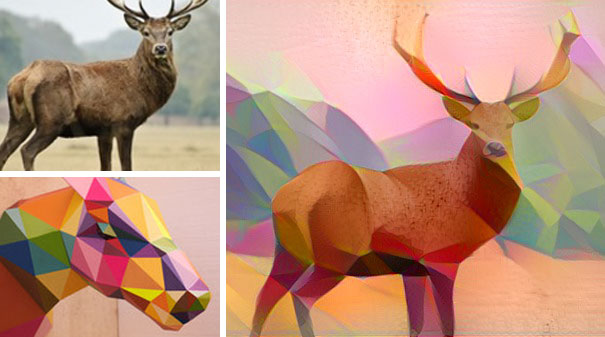 удивительные коллажи из случайных фотографий, нейронная сеть