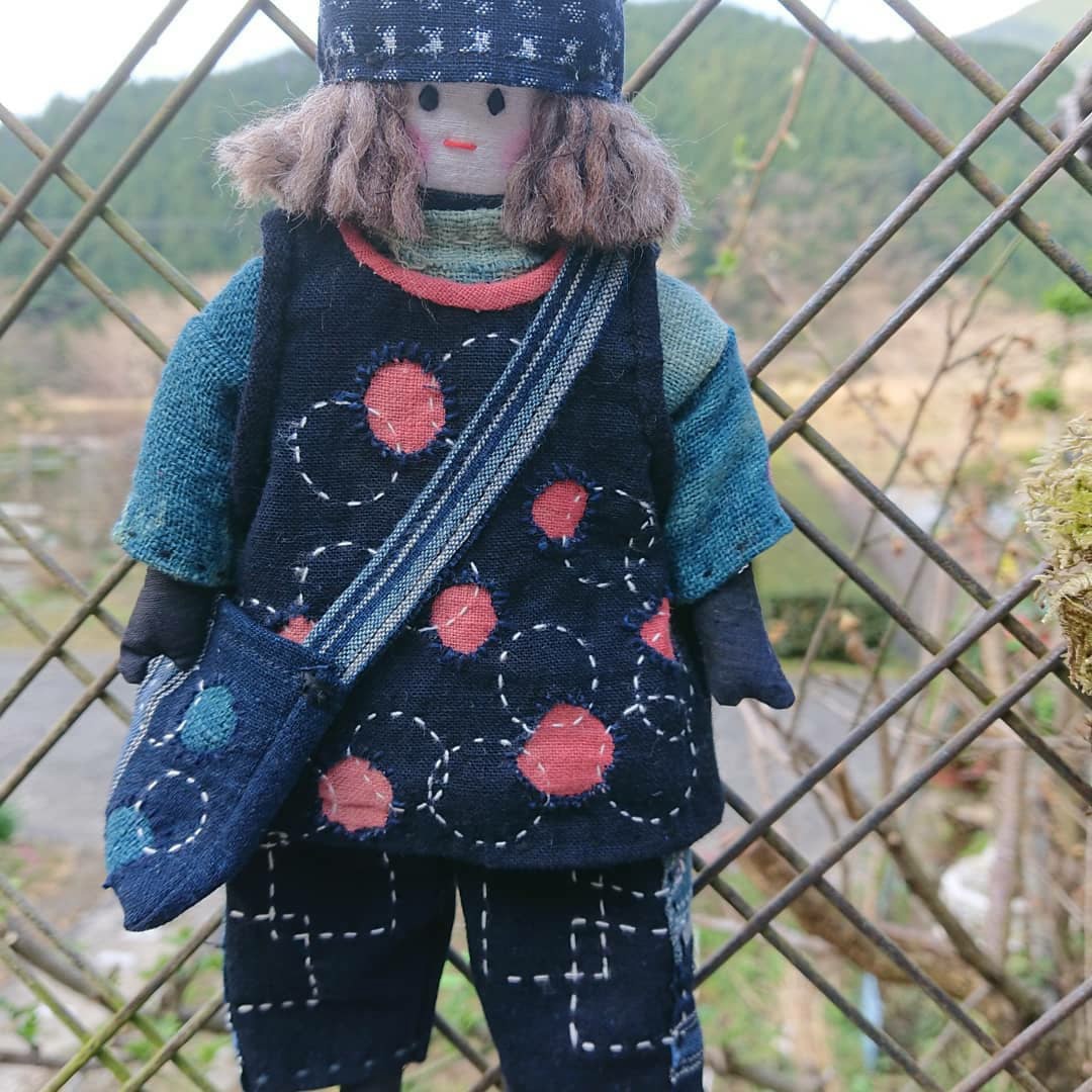 Одежда для куклы от японской рукодельницы instagram, shihushihu7
