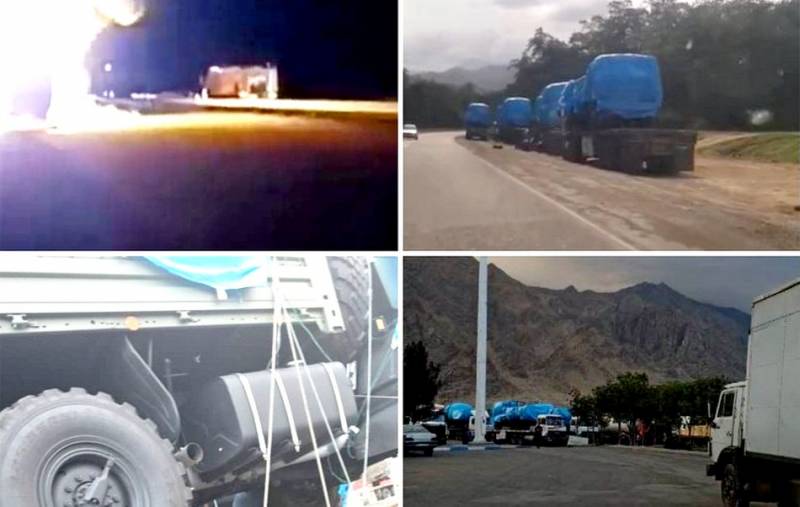 В Сети обсуждают караваны военных грузовиков, идущих из Ирана в Армению Новости