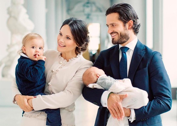 герцогиня София и Принц Карл Филипп Шведский с детьми. Фото: GLOBAL LOOK press