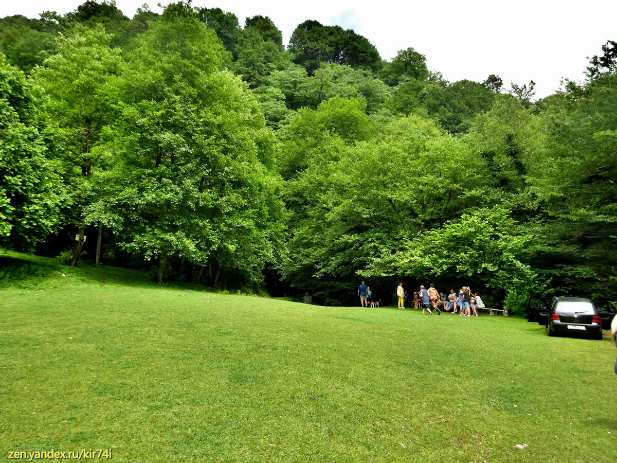 Восточная Абхазия. Пещера Абрскила. Первая часть пути 