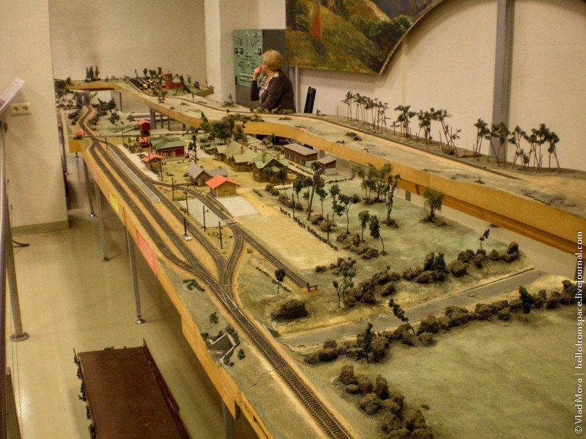 музей, железная дорога