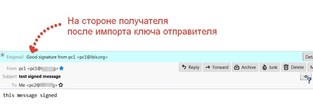 Как зашифровать почту и сделать электронную подпись