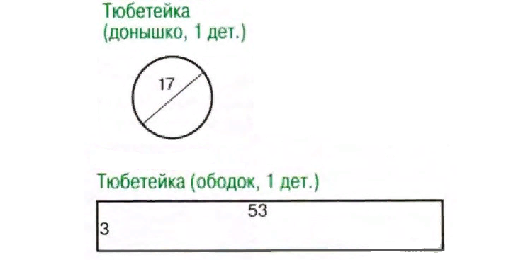 Выкройка татарского головного убора