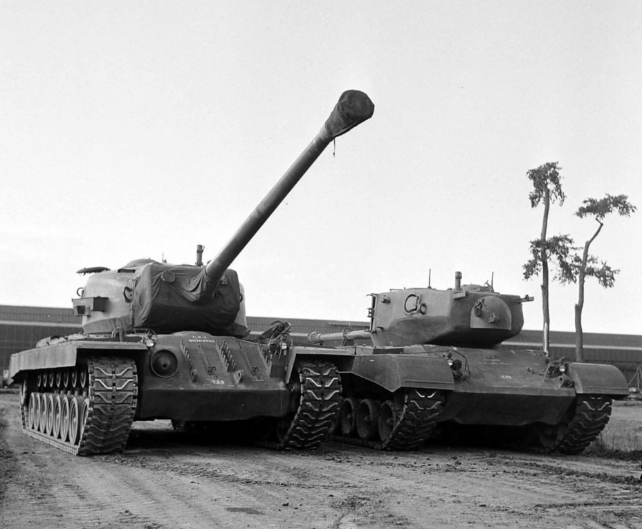 ​Heavy Tank T29 и T32, два подхода к вопросу создания тяжёлого танка на базе T26E3. Оба оказались неудачниками - Финиш со знаком вопроса | Warspot.ru