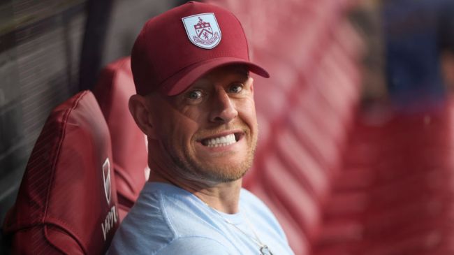 jj watt sitting in the burnley bench