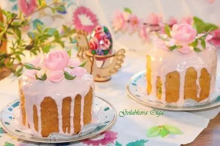 Пасхальные куличи на молоке и кефире: шаг 19