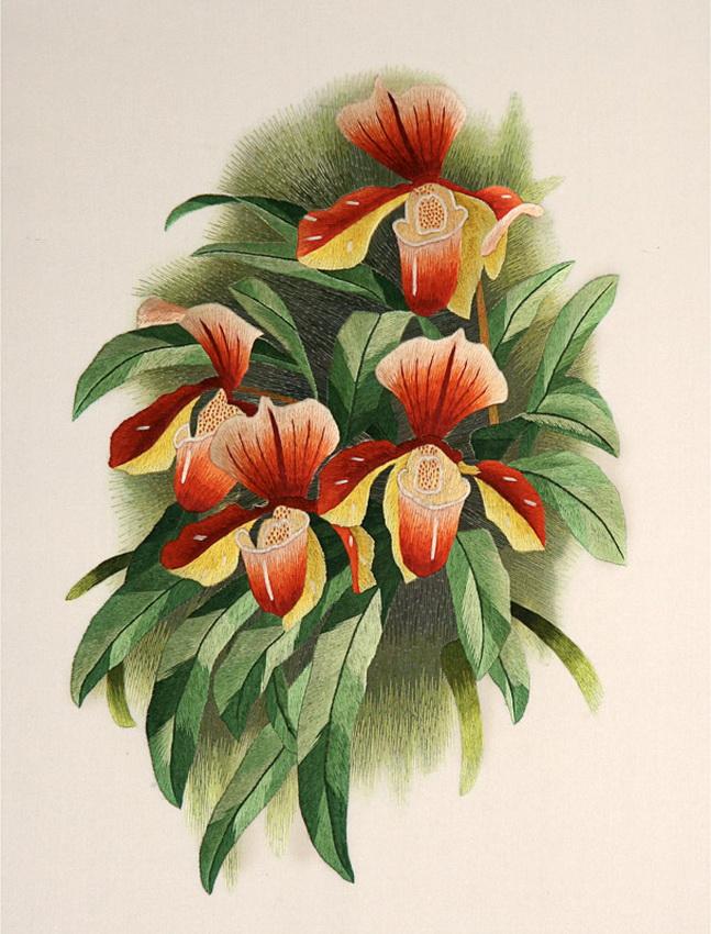 Вышивка шелком по шелку - жемчужина восточного искусства Вышивка шелком по шелку - жемчужина восточного искусства вышивка