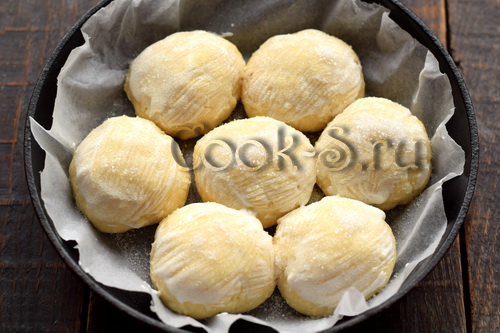 Творожные булочки «Пуховые» – без дрожжей, без долгого замеса, выпекаются за 20 минут сладкая выпечка