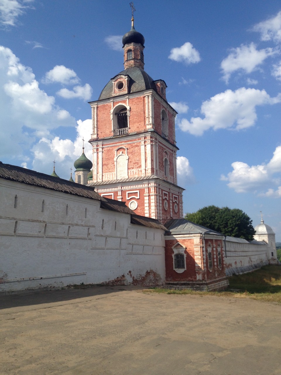 Звонница Горицкий монастырь Переславль Залесский