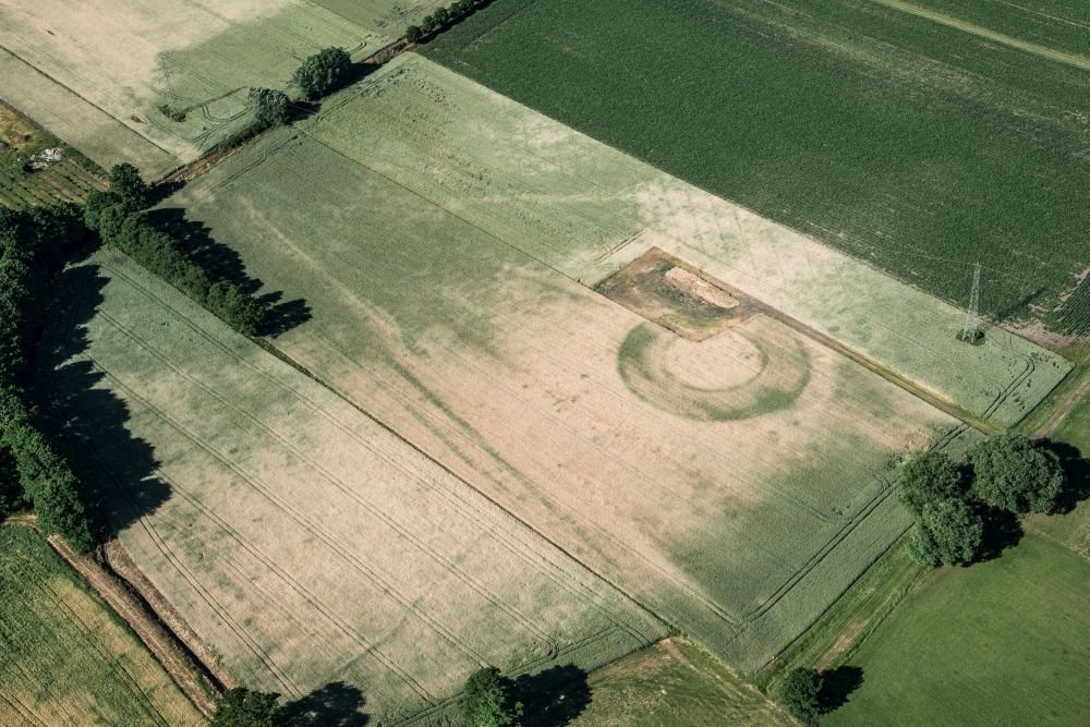Загадочные круги на полях могут быть древними цитаделями