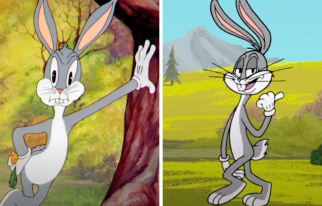 Как изменились популярные персонажи мультфильмов: тогда и сейчас