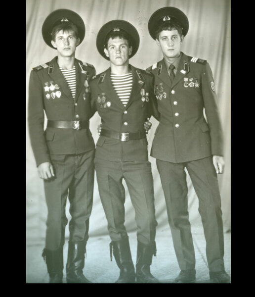 На фотографии - Виктор Ривоненко (ДШМГ ПВ КГБ СССР). Источник фотографии - https://32.мвд.рф/news/item/12660724/?year=2019&month=5&day=4