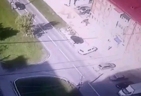 Появилось видео наезда автомобиля на шестилетнюю девочку в Чебоксарах